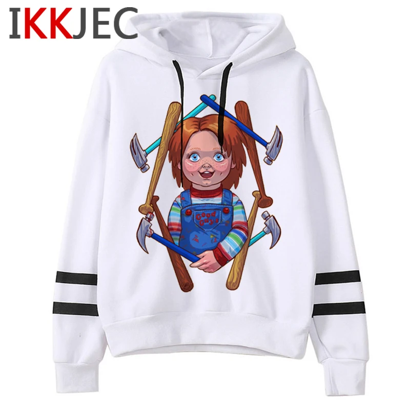 Толстовки с забавными рисунками из мультфильмов для мужчин/wo для мужчин Ulzzang 90s фильм ужасов Повседневная теплая толстовка в стиле хип-хоп модная Толстовка для мужчин/женщин - Цвет: 2660