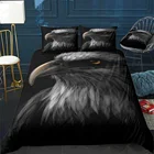 Комплект постельного белья из 3 предметов с покрывалом и пододеяльником