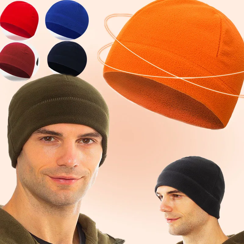 Зимняя ветрозащитная теплая шапка унисекс для походов рыбалки велоспорта охоты