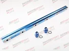 Для BMW M30, S38 High Flow CNC Заготовка алюминиевый сплав Топливная рейка синий