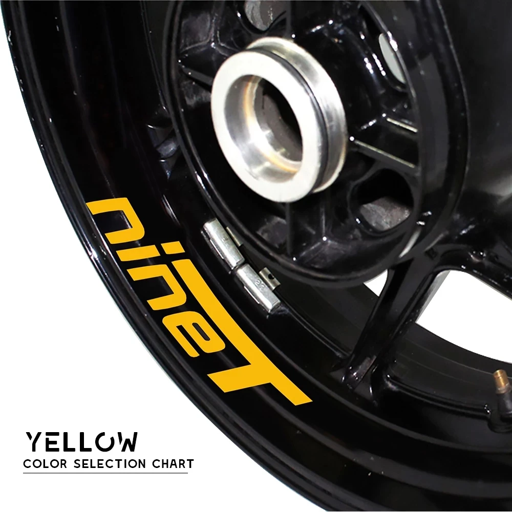 Декоративные наклейки на колесо мотоцикла отражающие водонепроницаемые для BMW