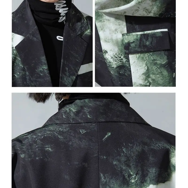 Женский блейзер EleeMee весна-осень 2022 повседневное женское пальто модная крутая