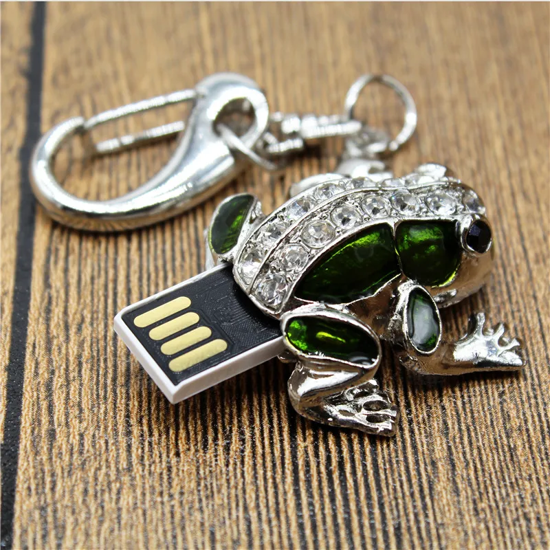 USB флеш накопитель TEXT ME crystal frog 4 ГБ 8 16 32 ГБ|usb flash drive 4gb|flash driveusb |