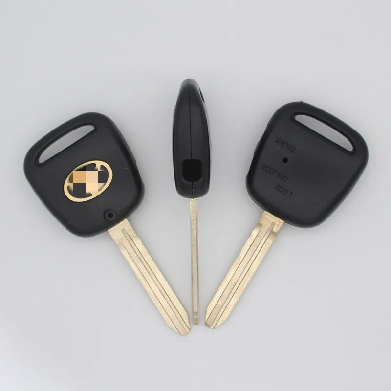 PCS 1 Hole Button With TOY43 Blade Car Key Case Replace Remote Shell For TOYOTA Carina Estima Harrier Previa Corolla Celica | Автомобили и