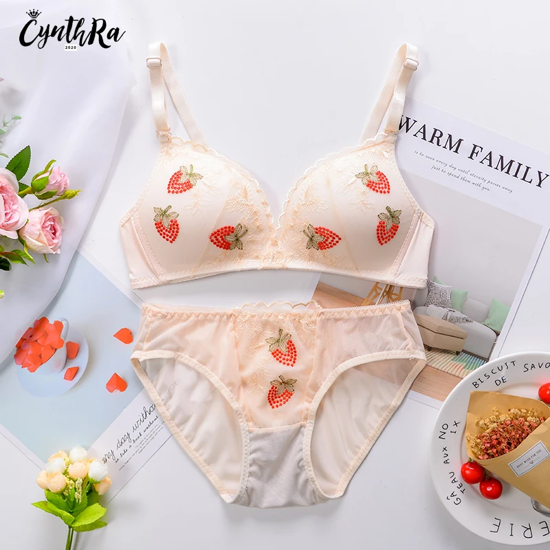 CYNTHRA женское нижнее белье японский сексуальный бюстгальтер без косточек пуш-ап