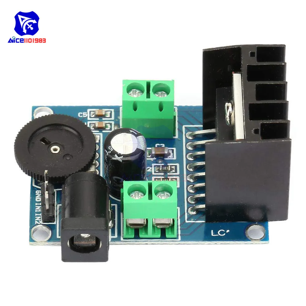Модуль аудио стереоусилителя diymore TDA7266 Плата Hi-Fi двухканальный модуль усилителя