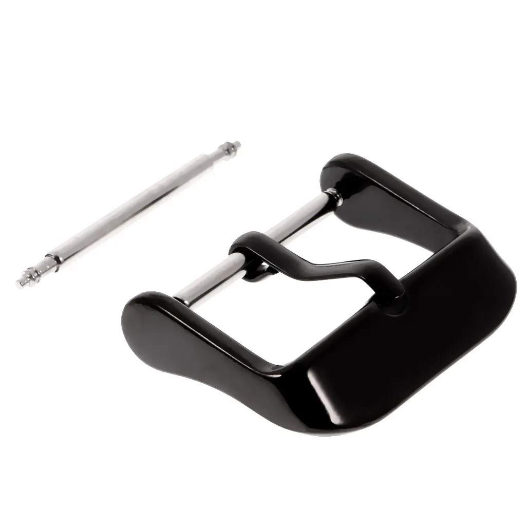 Пряжка Tang из нержавеющей стали черного цвета 18 мм 20 22 24 26 | Украшения и аксессуары