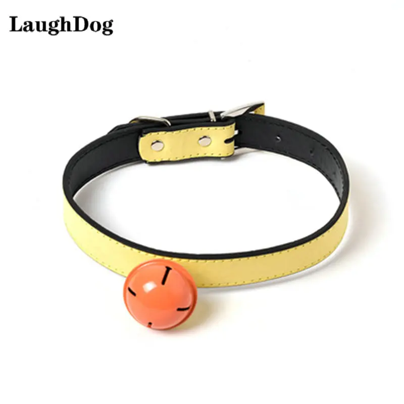

Pet Dog Cat Collar With Bell Adjustable Polyester Buckle Collares For Small medium Dogs Cats Solid Pet Accessories Chihuahua