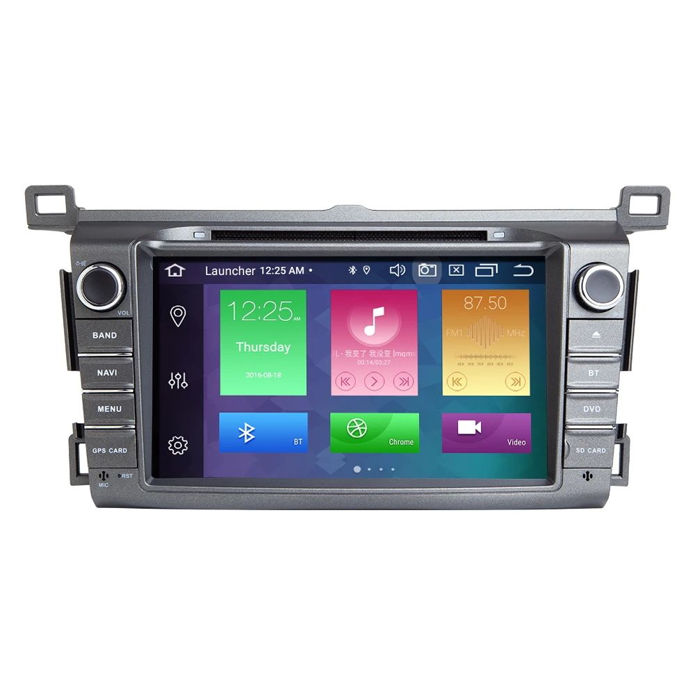 ZLTOOPAI для Toyota RAV4 2013-2015 Android 10 Автомобильный мультимедийный плеер GPS-навигация +