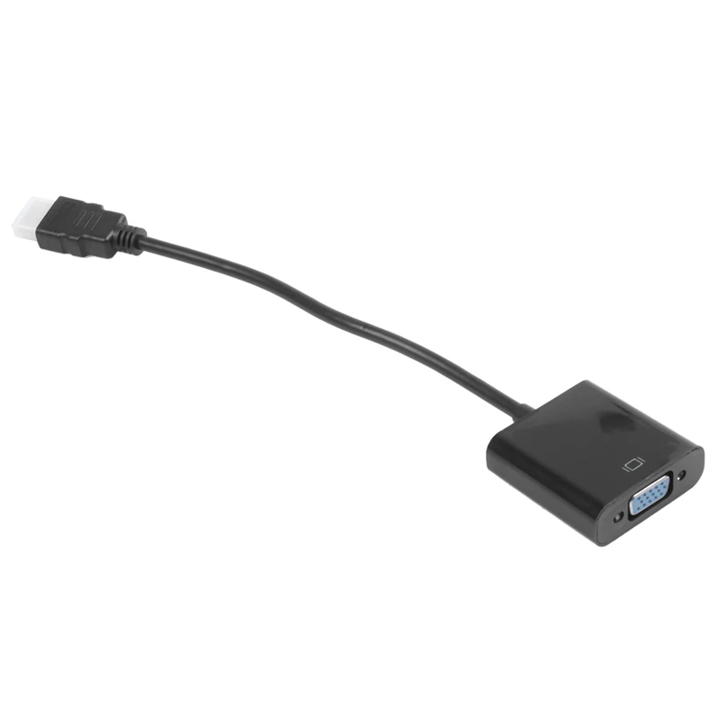 [Обновленная версия] HDMI 1080P к VGA кабель адаптер конвертер для ПК ноутбука без