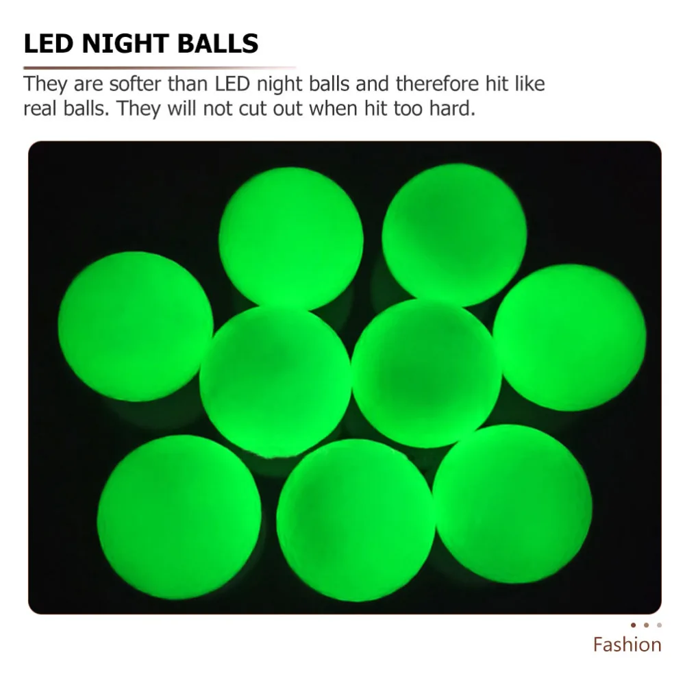 

6Pcs Luminous Balls Automatic Light Absorption Balls Fluorescent Balls