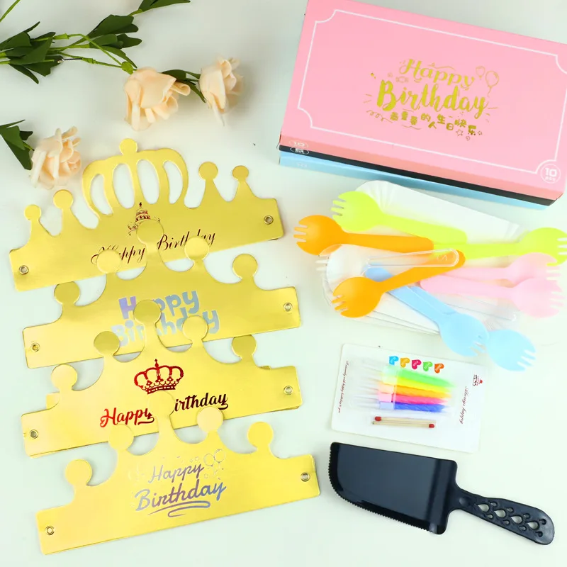 10 шт./лот шапка принцессы принца на день рождения головные уборы для вечеринки