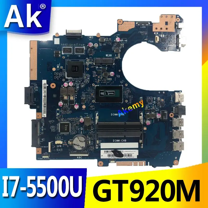 

AK P552LA_LJ Laptop motherboard for ASUS P552LA P552LJ P552L P552 P552LD PRO552L P2520LA P2520LJ mainboard I7-5500U GT920M
