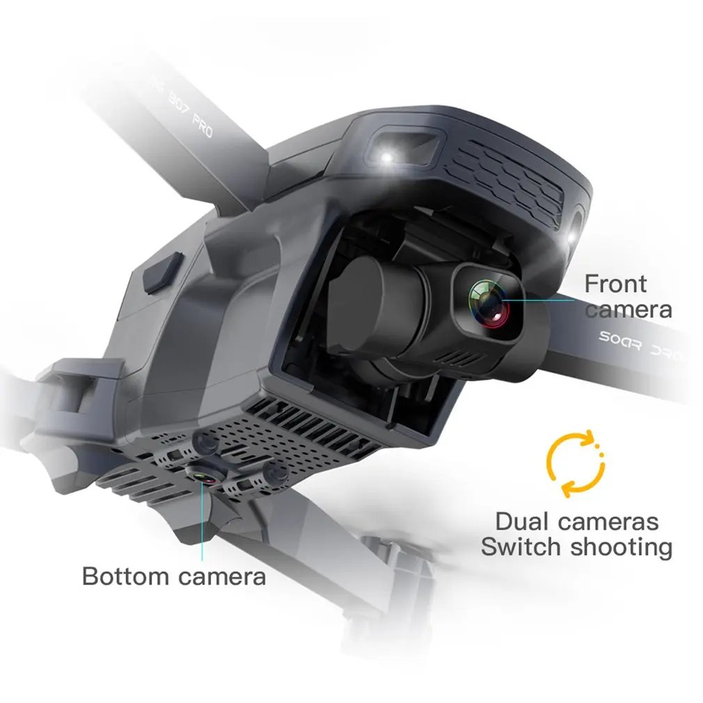 sg907 pro 5g wi fi gps дрон с разрешением 4k широ