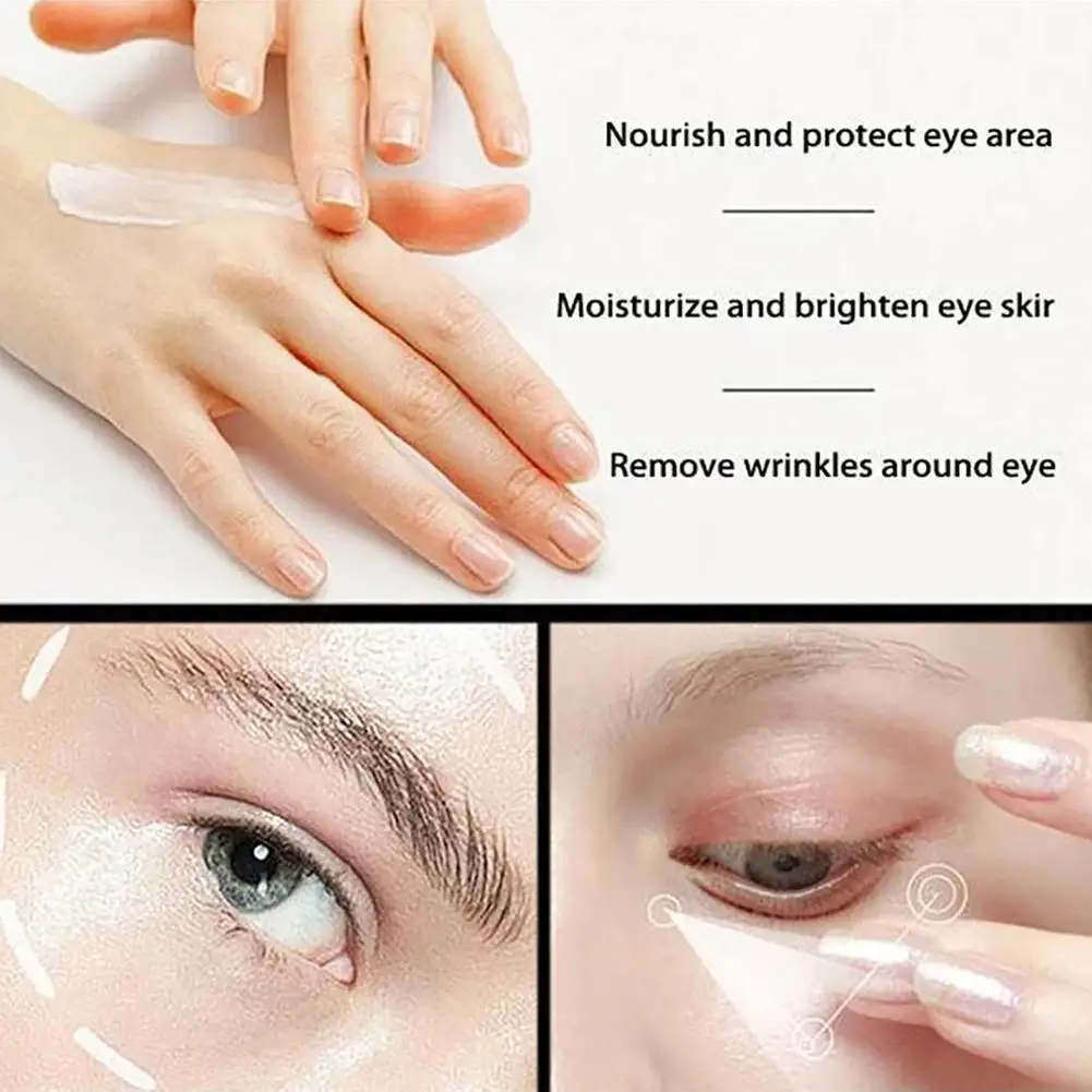 

Snake Venom Essence Eye Cream Remove Eye Bags Dark Circles Anti-puffiness Gel Tighten Brighten Moisturize And Smooth Eye Skin