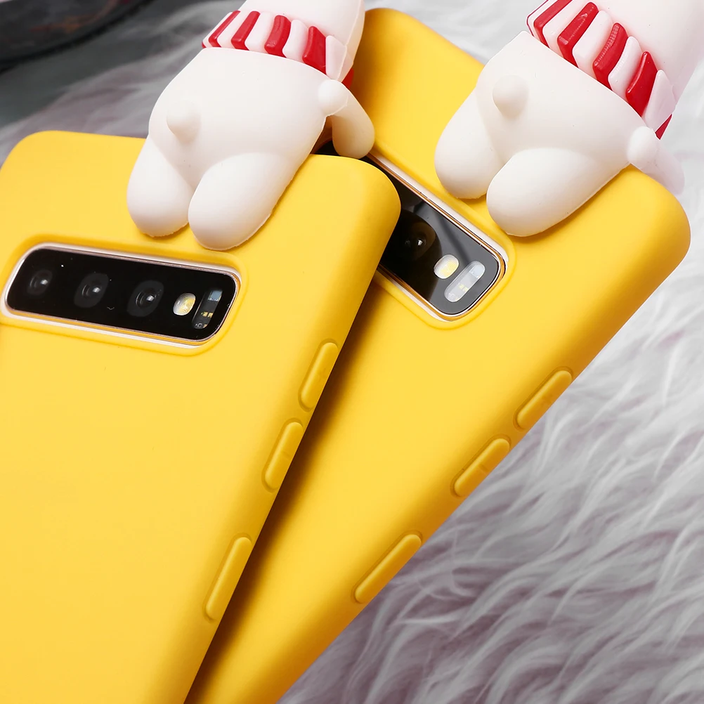 Рождество мягкий TPU чехол для samsung Galaxy A70 A60 A50 A40 A30 A20 A10 A20e Примечание S10 S9 S8 S7 край S6 A6 A7 A8 A9 плюс чехол