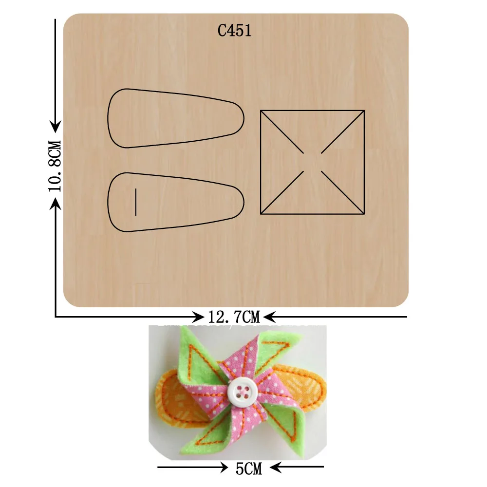 Новый деревянный штамп в форме банта для скрапбукинга искусственные штампы