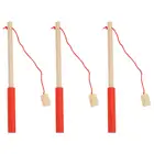 3 шт., деревянные магнитные рыболовные удочки