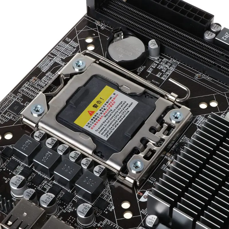 X58 LGA 1366 материнская плата поддерживает серверную память REG ECC и материнскую плату с процессором Xeon