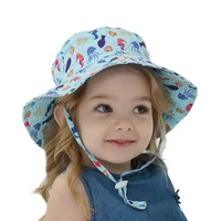 hanxi 0 8 years kids summer hat animal solid cotton acrylic bucket hat for girls boys panama fold girls sun hat fisherman hat