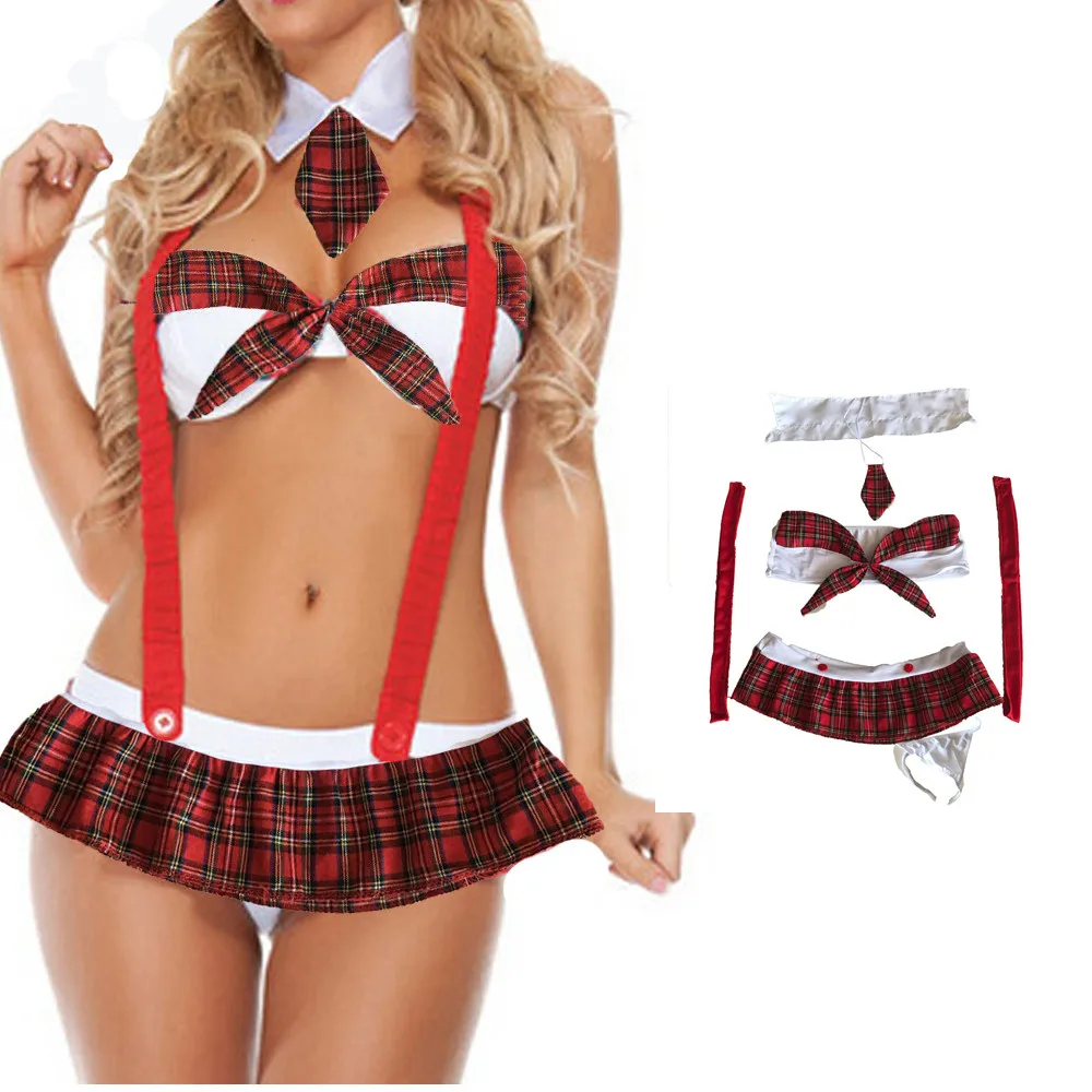 Соблазнительное платье-униформа для косплея студенток соблазнительное женское