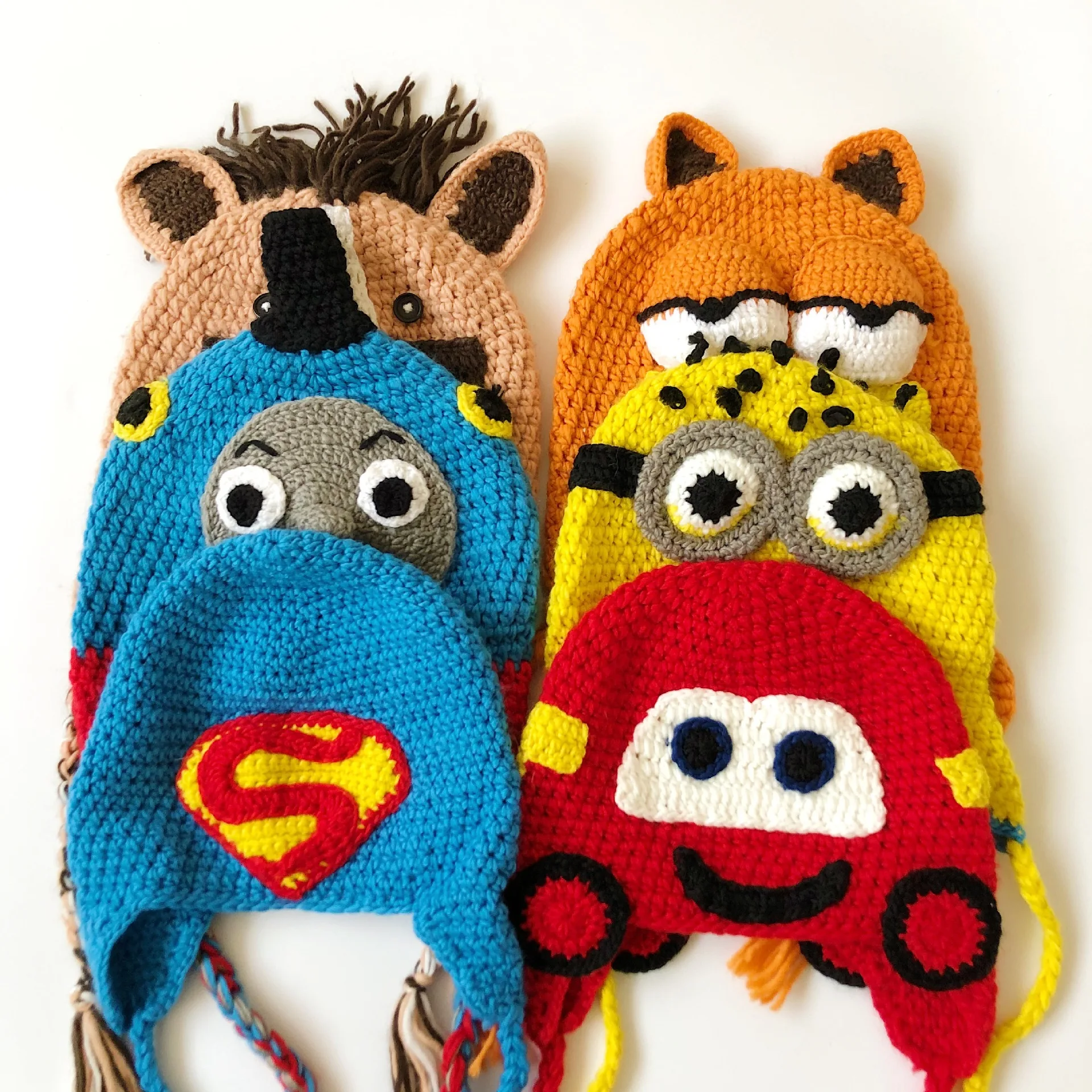 Tonytaobaby шесть видов шерстяных шапок для детей детская шапка зимняя мальчиков |