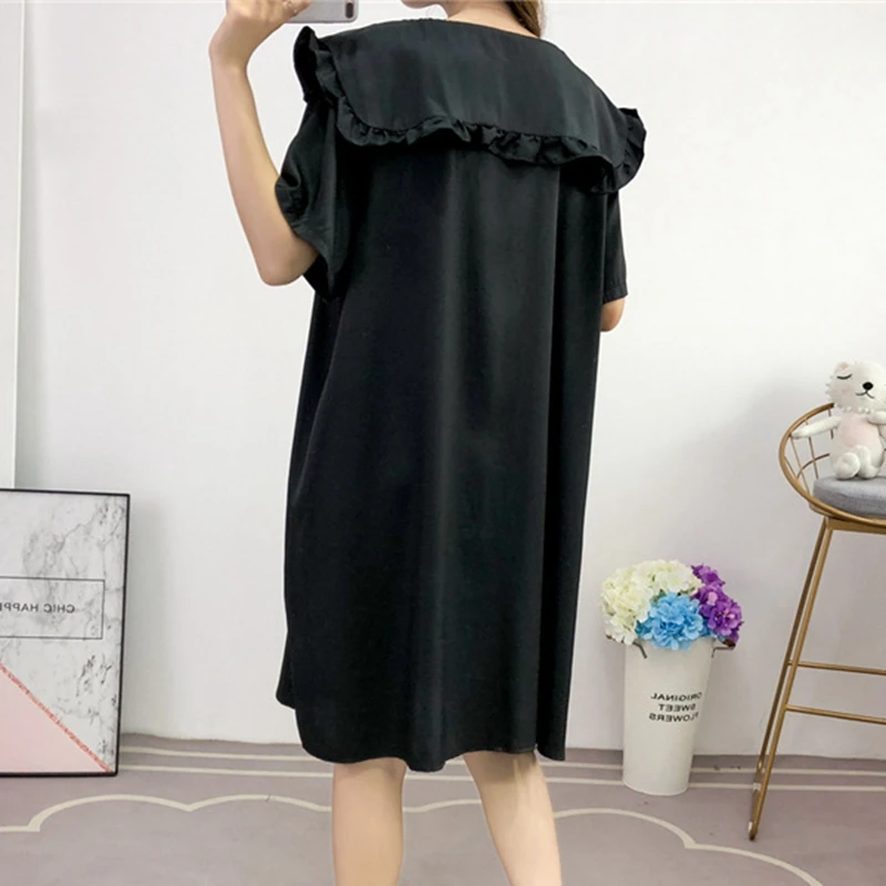 Платье размера плюс 8XL 9XL 10XL 12XL 13XL женское шифоновое платье летняя рубашка с