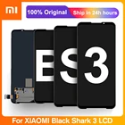 ЖК-дисплей для Xiaomi Black Shark 3 BlackShark 3, ЖК-дисплей, сенсорный экран, стекло, дигитайзер в сборе для Xiaomi BlackShark3 Lcd