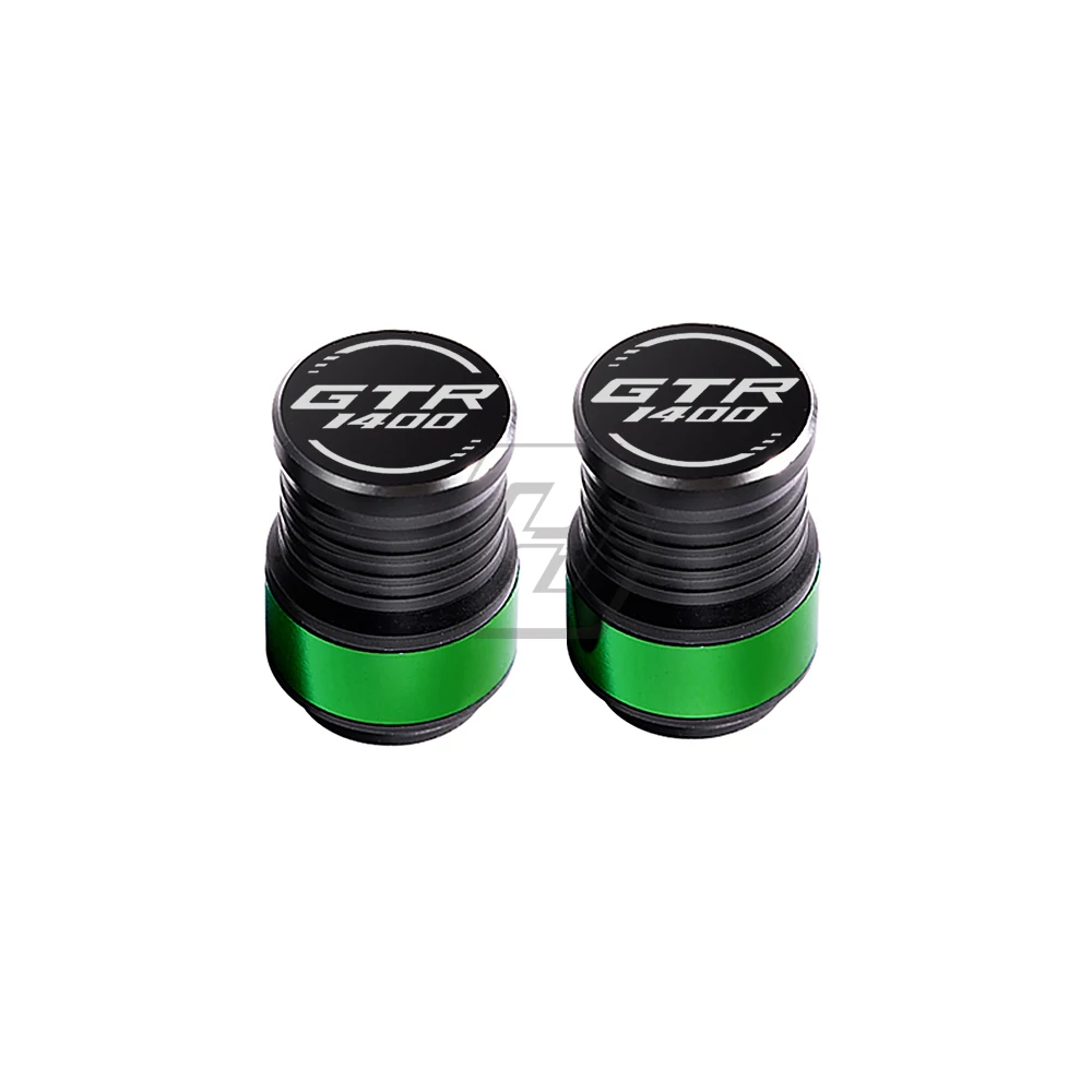 

For Kawasaki GTR1400 GTR 1400 Motorbike Motorcycle Accessories Wheel Tire Valve Caps Covers