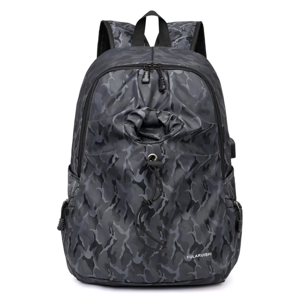 Aelicy мужской рюкзак для ноутбука камуфляж Mochila Escolar Водонепроницаемый Школьный рюкзак сумка для подросткового мальчика Оксфорд Дорожная сумка