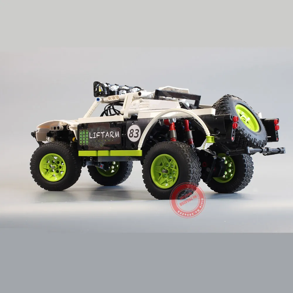 Новый BAJA трофейный грузовик Double Trouble мотор Мощность Функция Fit дизайн MOC 4874