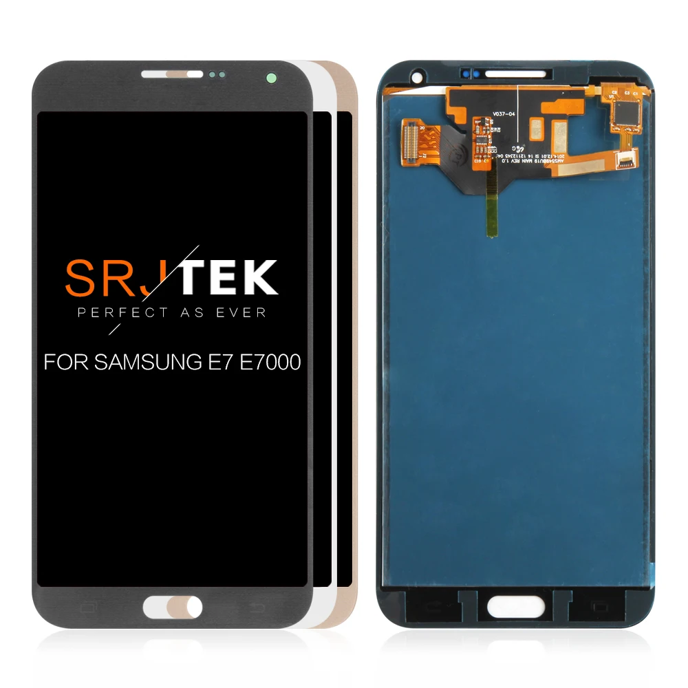 

Может регулироваться для ЖК-экрана Samsung Galaxy E7 E700 E7000 E700F E700H E700H/DS E700M дисплей сенсорный экран дигитайзер Запасные части