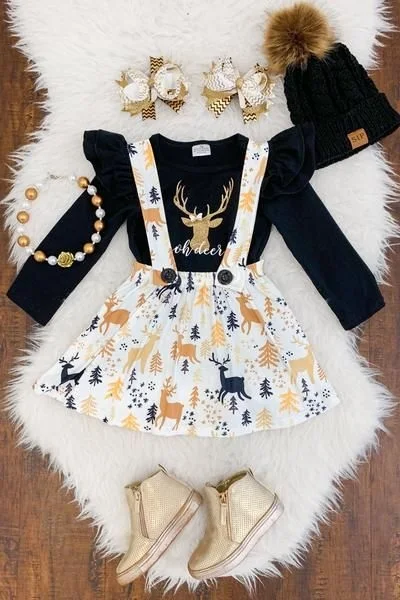 Emmababy Рождественская одежда для маленьких девочек футболка с длинными рукавами и цветочным принтом Топ+ длинные штаны, юбка на осень