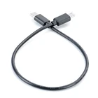 Высококачественный кабель 30 см Type C папа-Micro USB папа для синхронизации и зарядки