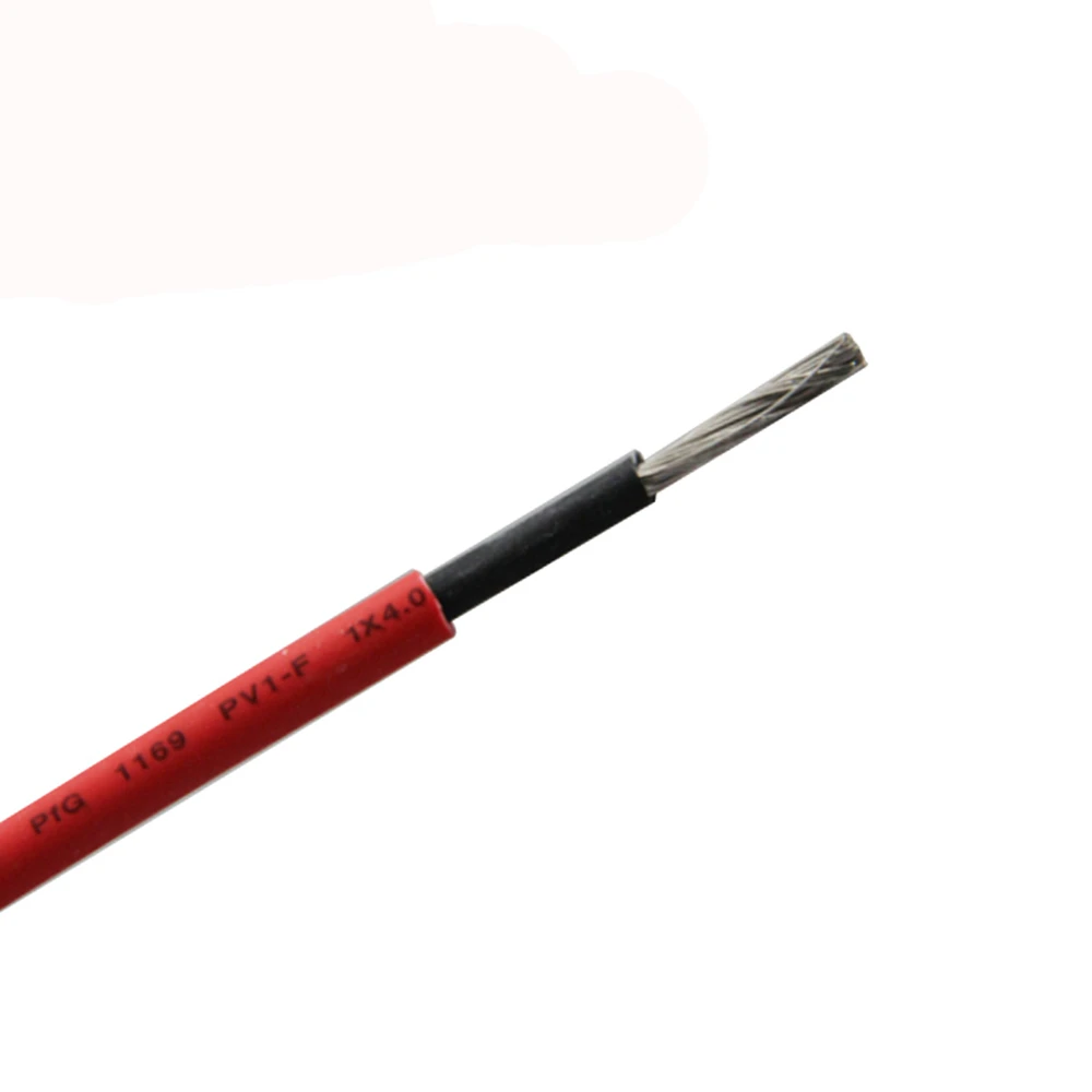 16AWG 1 5 квадратный Солнечный кабель провода PV панель расширения Луженые Медные XLPE