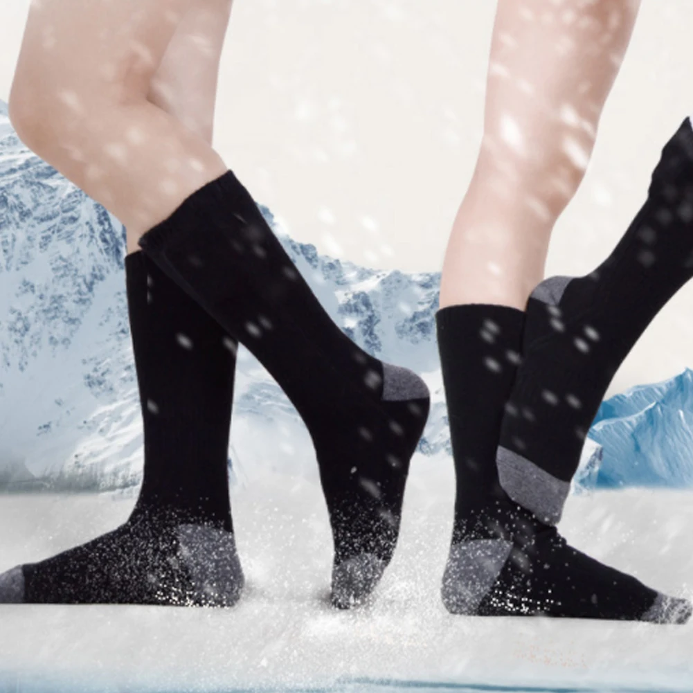 Носки с подогревом перезаряжаемые теплые носки быстрым нагревом 3 режимами