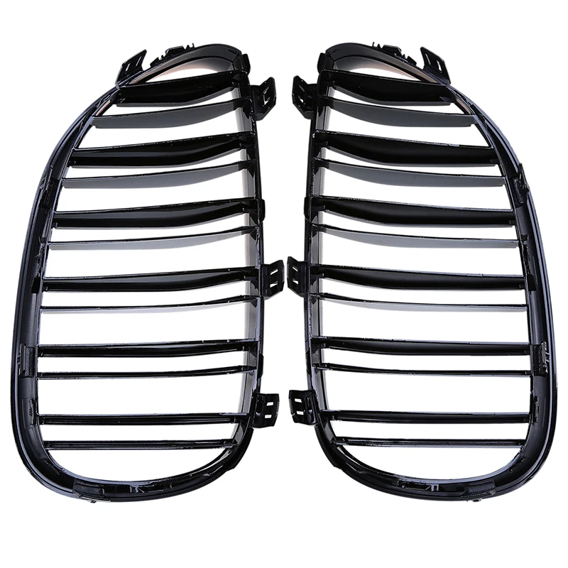 Posbay двойные линии Передняя Крышка для автомобиля решетки BMW 5 Series E61 530xd/535d/550i Touring