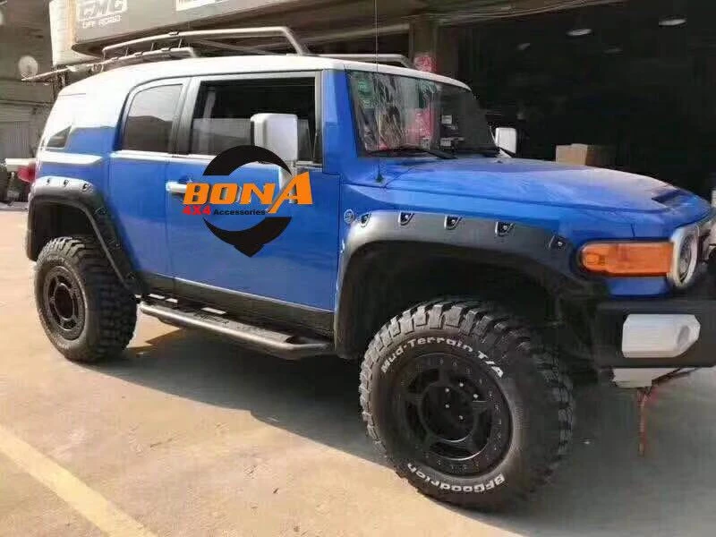 Подходит для Toyota FJ Cruiser Body kit fender 2007- год Воздухозаборники вентиляционные крышки автомобиля refitt широкий кузов аксессуары