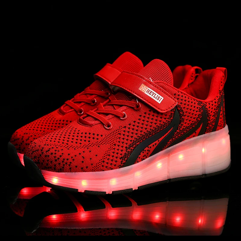 Детский светодиодный роликовый спортивный костюм светящийся светильник