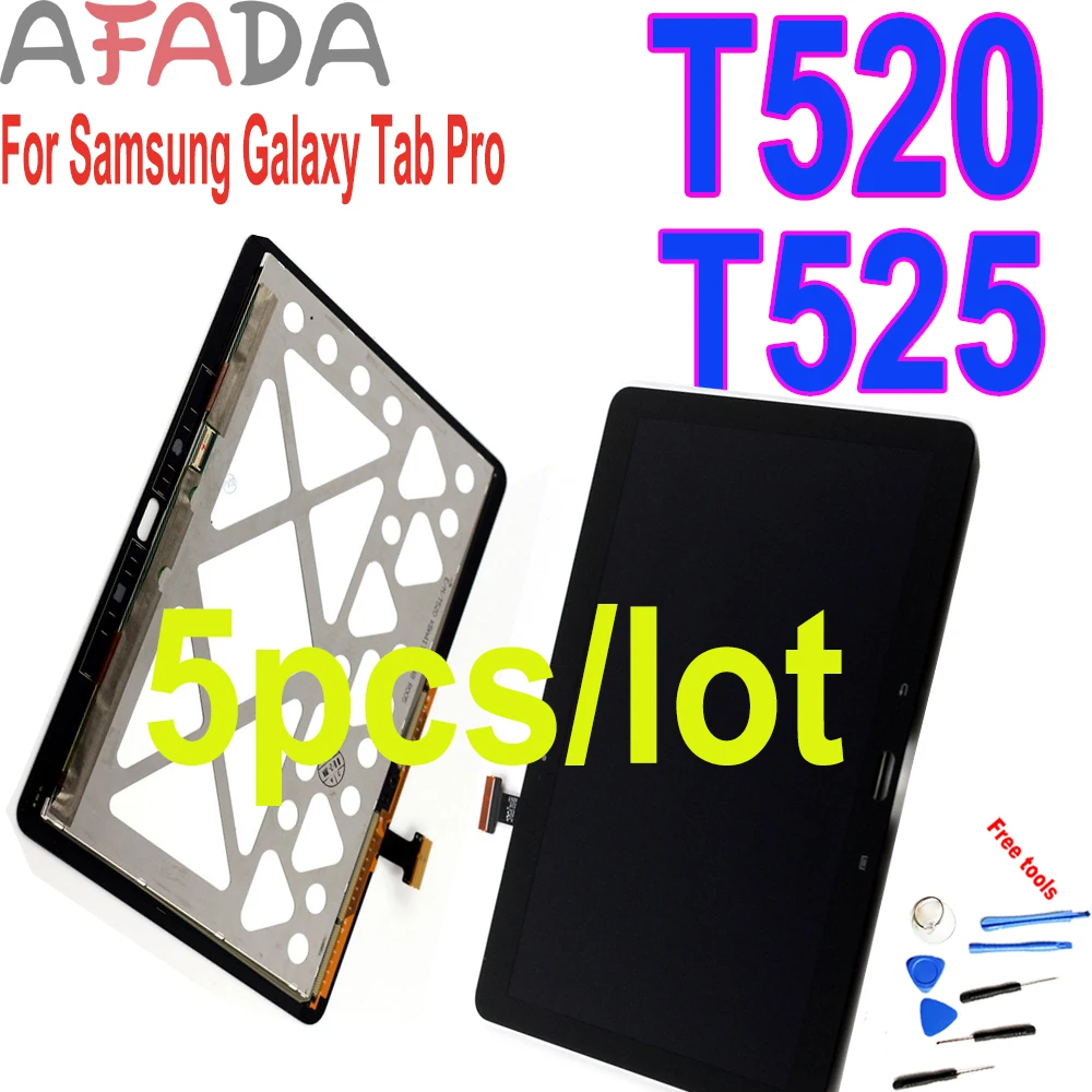 

5pcs/lot Replacement LCD For Samsung Galaxy Tab Pro T520 SM-T520 T525 SM-T525 LCD Display Touch Screen Digitizer Assembly