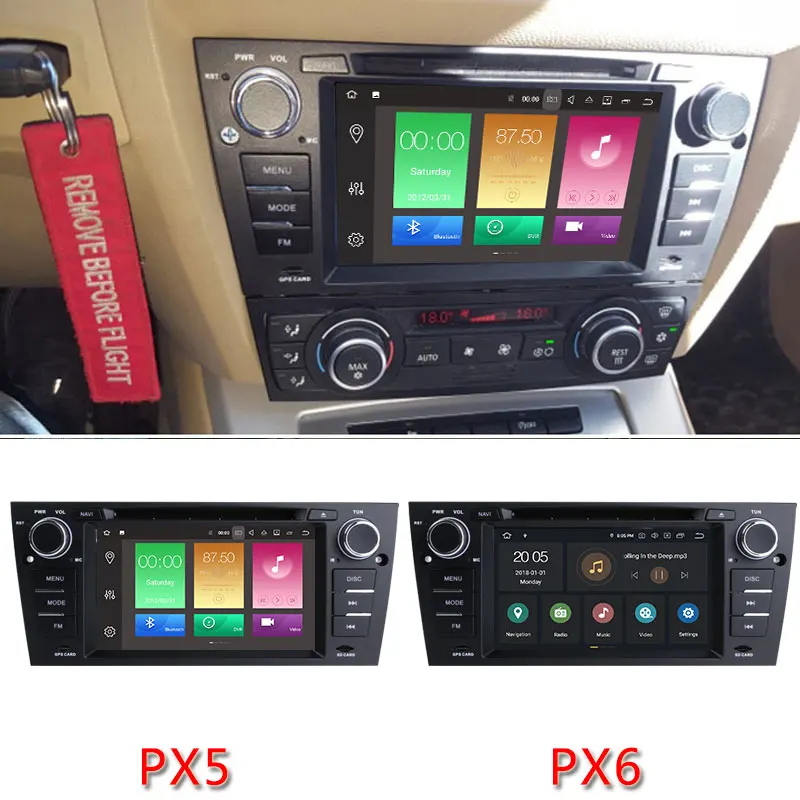 Android 9 0 Восьмиядерный автомобильный DVD плеер стерео система для BMW 3 серии E90 E91 E92 E93