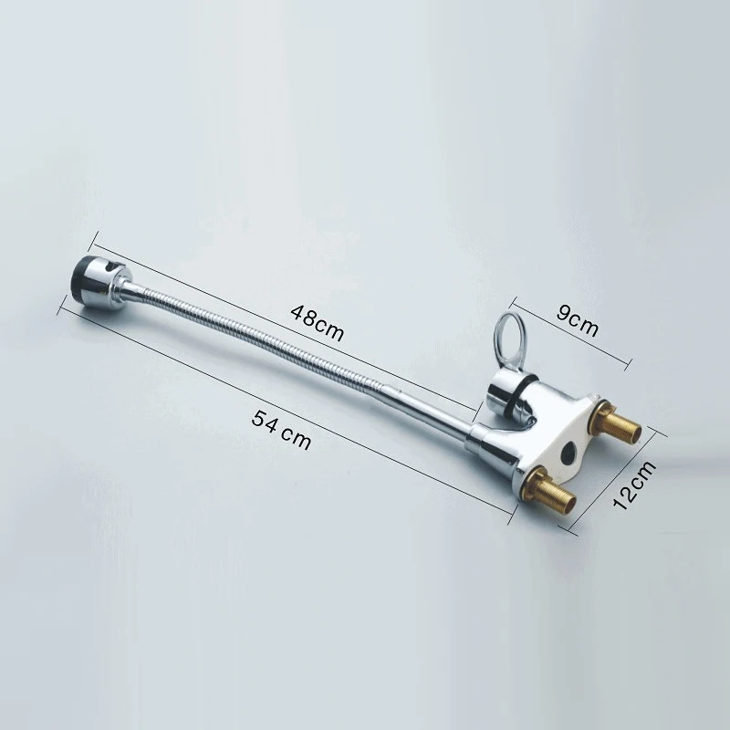 Кухонный смеситель медный выдвижной кран на раковину с вращением 360 градусов два