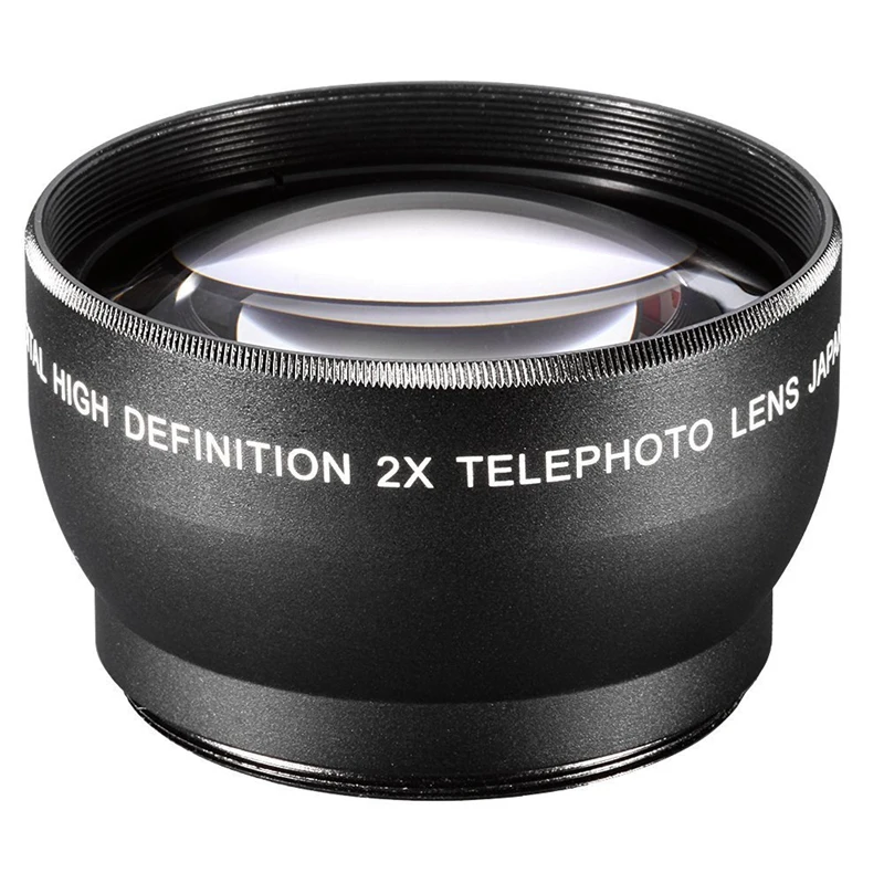 Телеобъектив 55 мм 2X для Canon Nikon Sony Pentax 18-55 | Электроника