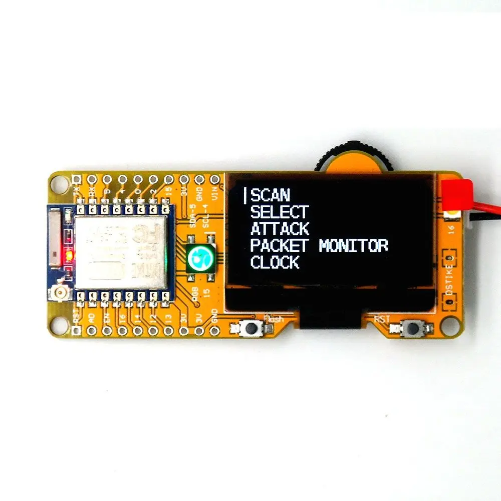 DSTIKE Deauther MiNi WiFi ESP8266 макетная плата с OLED для Arduino