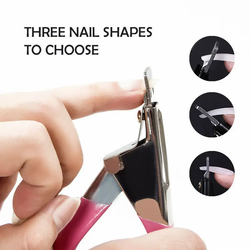 Дизайн ногтей клипер Книпсер для фальшивого маникюра акриловые УФ гель Ложные