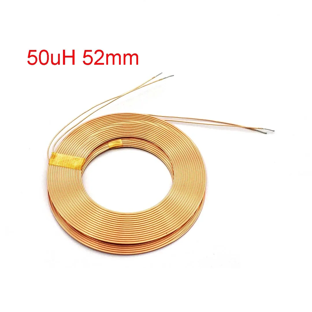

Induction Coil XKT-L40 of 50uH 52mm Wireless Charging Coil 50uH52mm