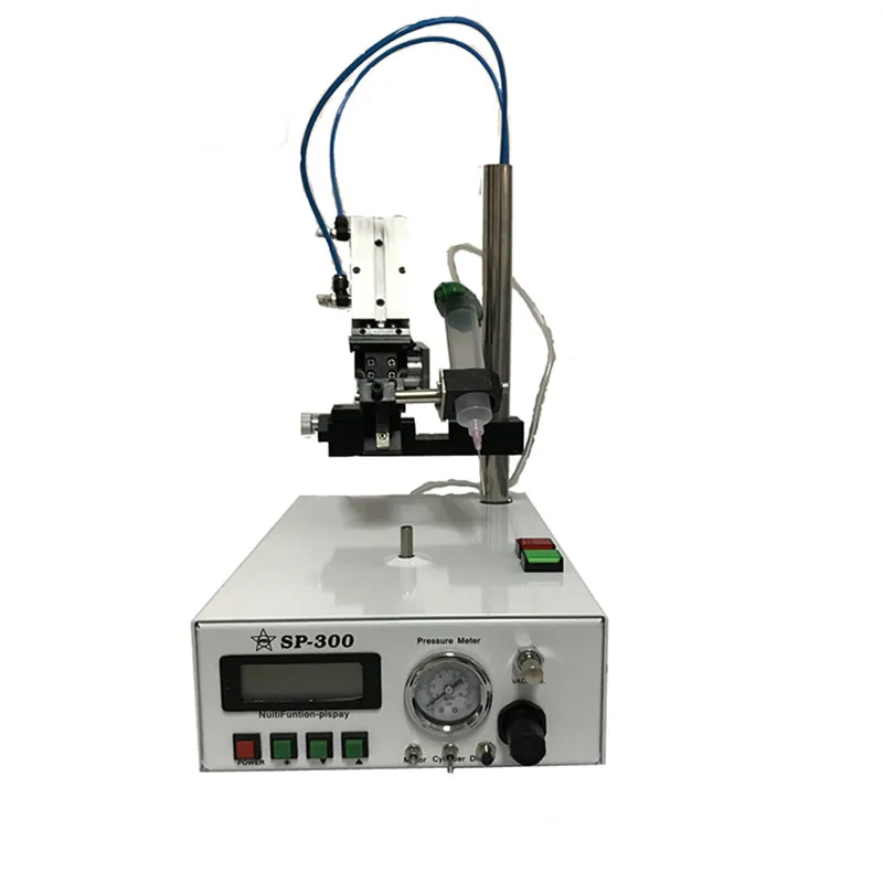 

SP300 bulb dispenser, speaker dispenser, optical fiber tip dispenser, drawing circular dispenser. Repeat accuracy ±0.01mm