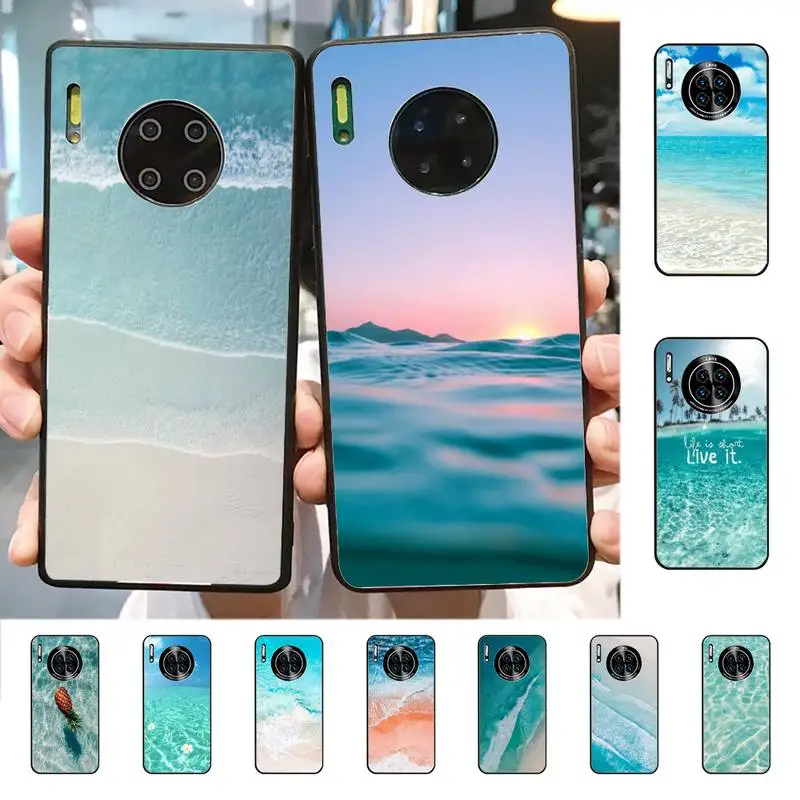 

YNDFCNB Beautiful sea waves Phone Case for Huawei Mate 20 10 9 40 30 lite pro X Nova 2 3i 7se