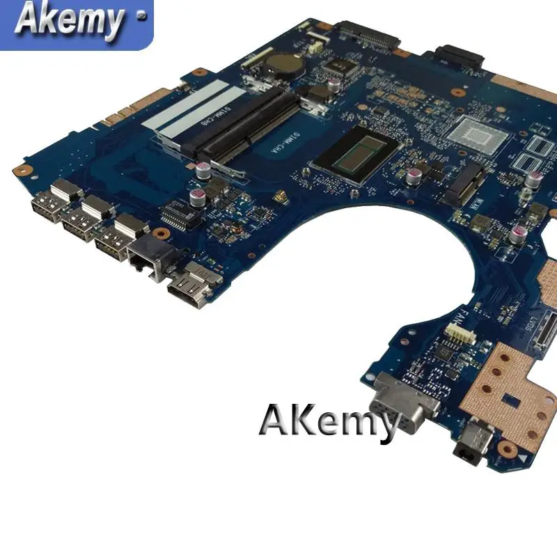 

Akemy P552LA Mainboard For Asus P552L P552LA P552LJ P2520LA P2520LJ Laptop Motherboard 100% Tested I3-5005/4005CPU GT920M 2GB