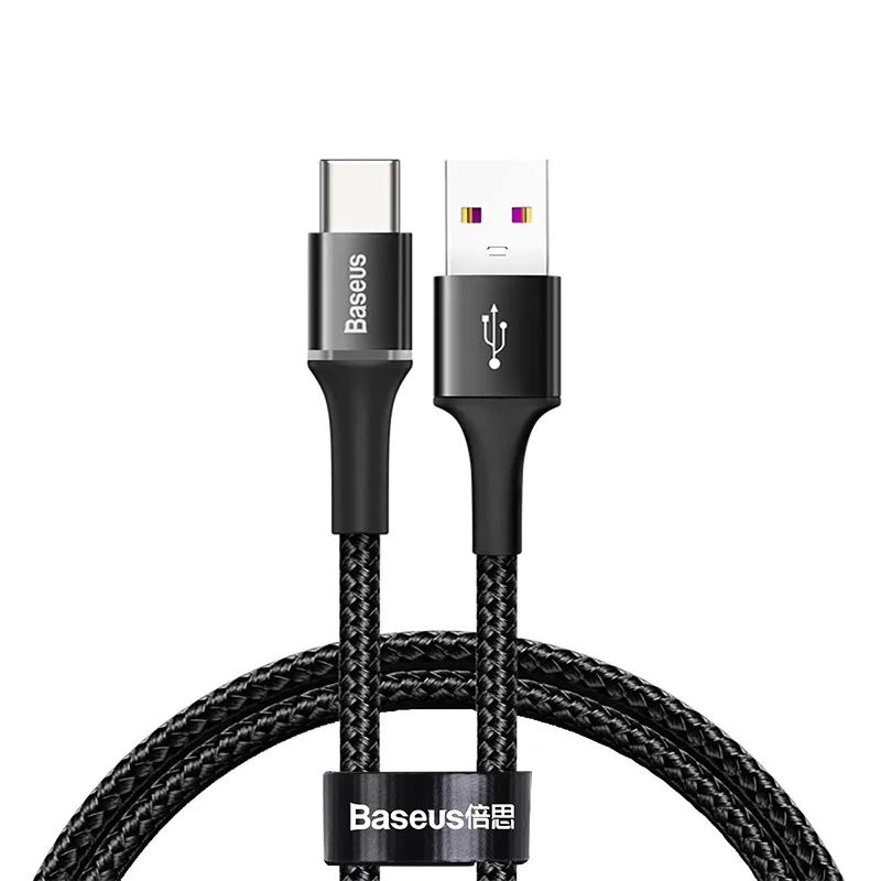 Black Baseus USB кабель для iPhone освещение Быстрая зарядка для iPhone Xs Max Xr X 8 7 6 6S 5 S iPad провод шнур зарядное устройство для мобильного телефона - Цвет: Black